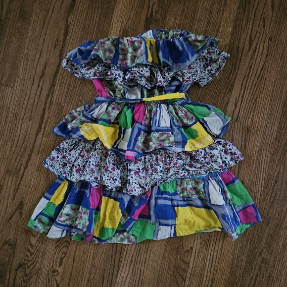 Strapless layered top - Picture 3 of 4